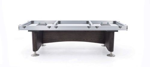 Бильярдный стол для пула "Rasson Challenger Plus" 9 ф (серый, сланец 30 мм)